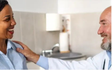 Doctor and patient – actor portrayal 