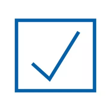 Trial eligibility Yes checkbox in blue square icon