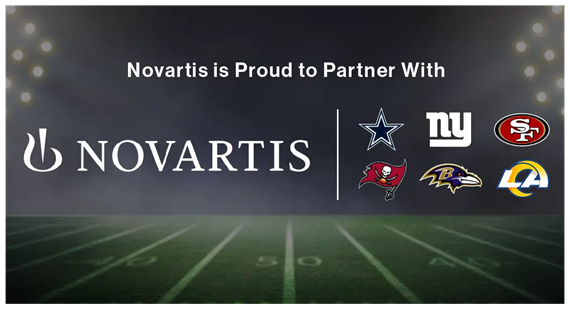 Novartis is Proud to Partner With the NFL