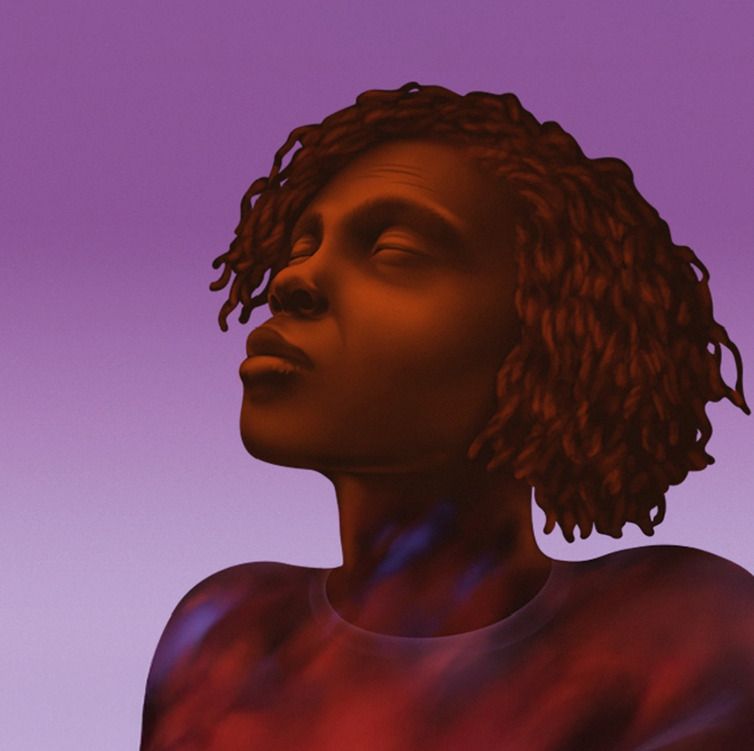 Person with eyes closed looking uncomfortable