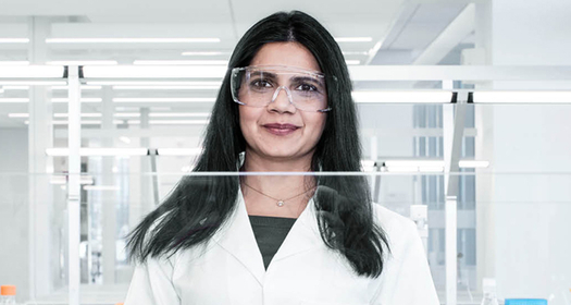 Scientist in laboratory